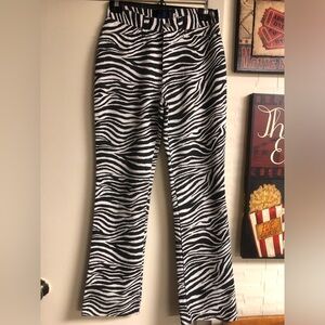 JOU JOU ZEBRA PRINT PANTS